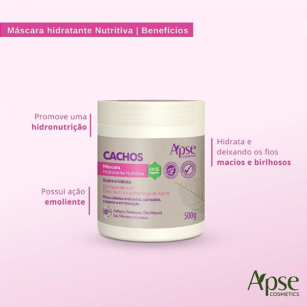 Máscara SOS Cachos 500g - APSE