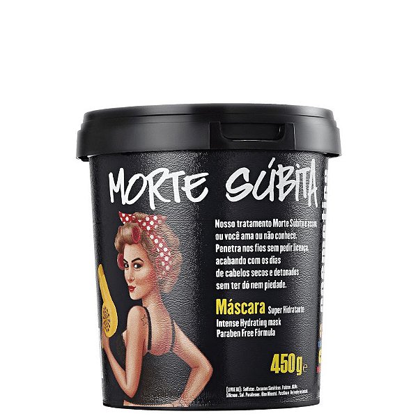 Máscara Morte Súbita 450g - LOLA