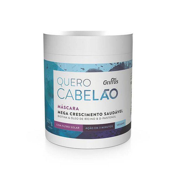 Máscara Quero Cabelão 500g - GRIFFUS