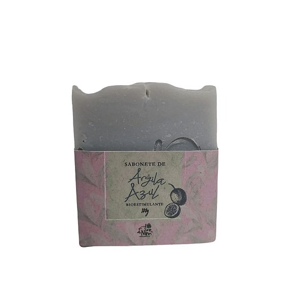 Sabonete Facial De Argila Azul 100g - FLOR DE NIM