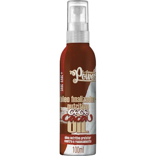 Óleo Finalizador Nutritivo  Coco e Cacau 100mL- Soul Power