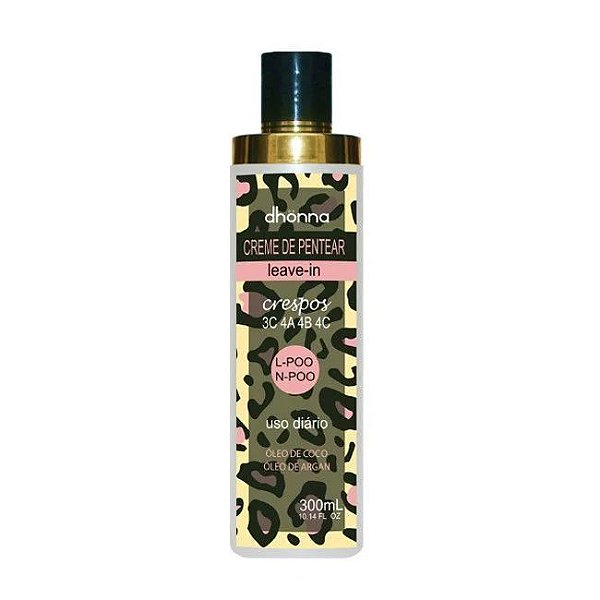 Creme de Pentear Crespos 300ml - DHONNA