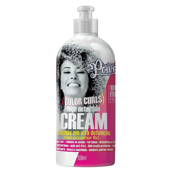 Creme para Pentear Color Curls High Definition Cream 500ml - SOUL POWER