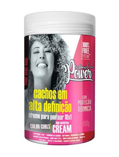 Creme para Pentear Color Curls - High definition Cream 800g - SOUL POWER