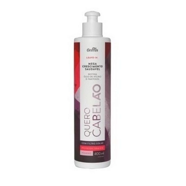 Leave In Quero Cabelão 400ml - GRIFFUS