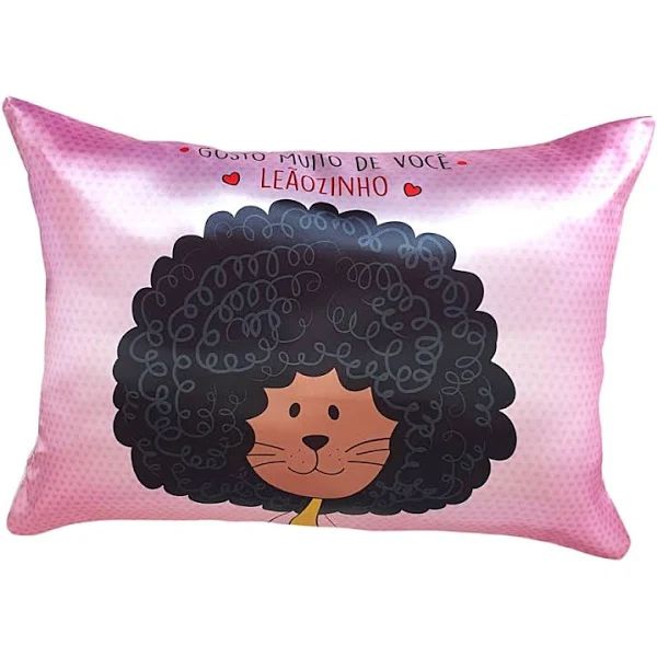 Fronha de Cetim Leaozinho - Anti Frizz