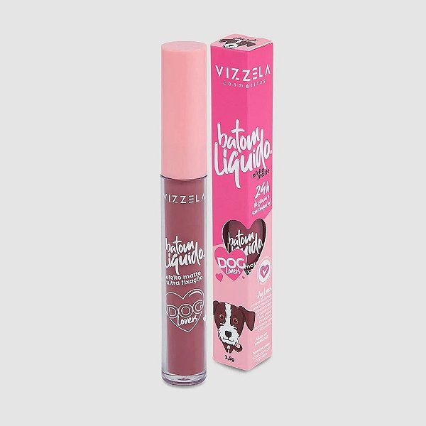 Batom Líquido Vira Lata Cor 04 - VIZZELA