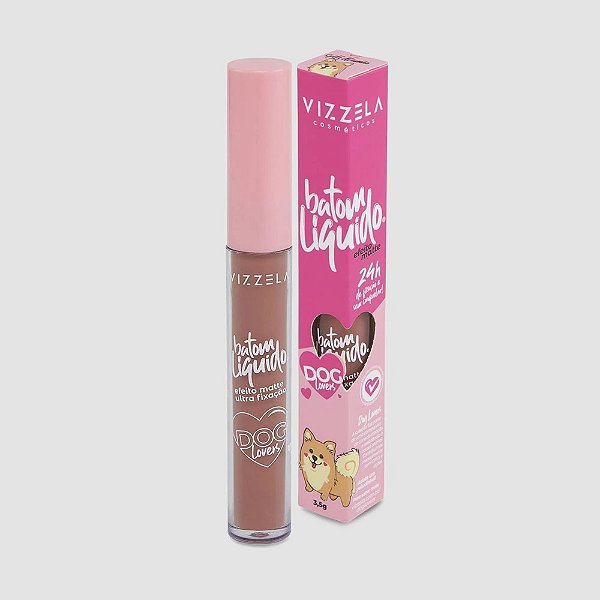 Batom Líquido Spitz Alemão Cor 01 - VIZZELA
