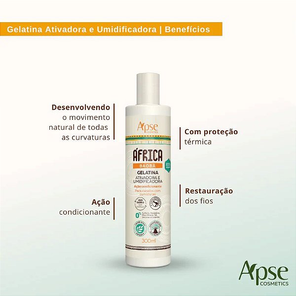 Gelatina África Baobá Restaurador 300ml - APSE