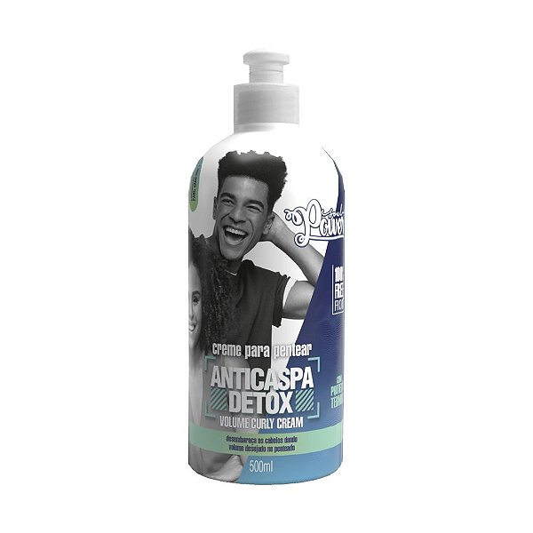 Creme de Pentear Anticaspa Detox Curly Cream 500ml - SOUL POWER