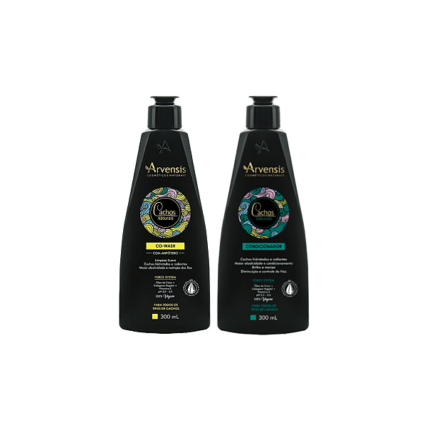 Kit Arvensis Co Wash 300ml + Condicionador 300ml