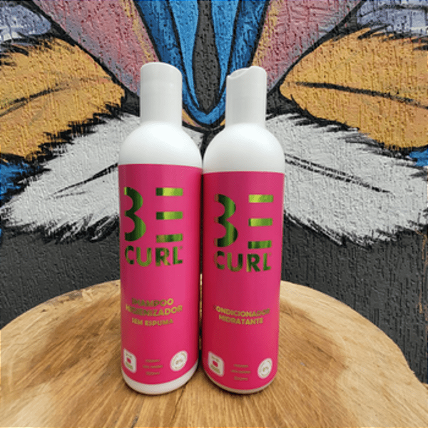Shampoo e Condicionador Cacheados e Ondulados - Be Curl
