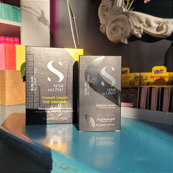 Kit de Perfume + Óleo Alfaparf com pingente Monte Carlo