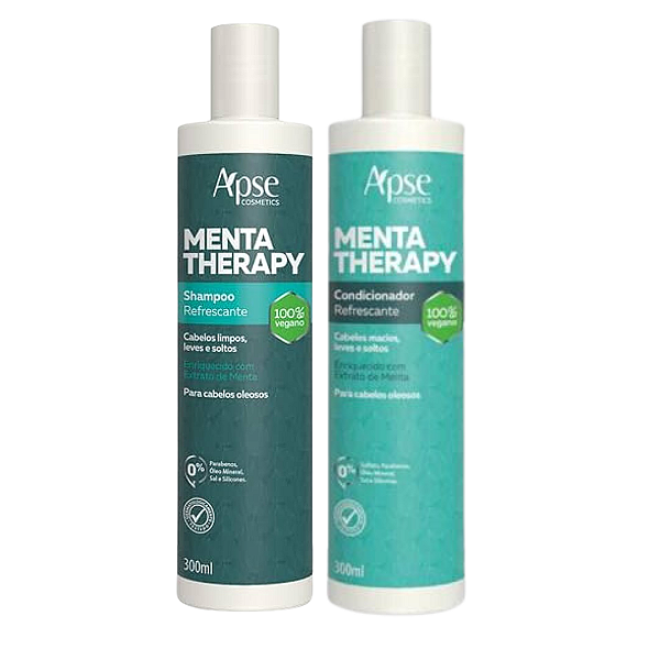 Kit Shampoo e Condicionador Menta Therapy - APSE