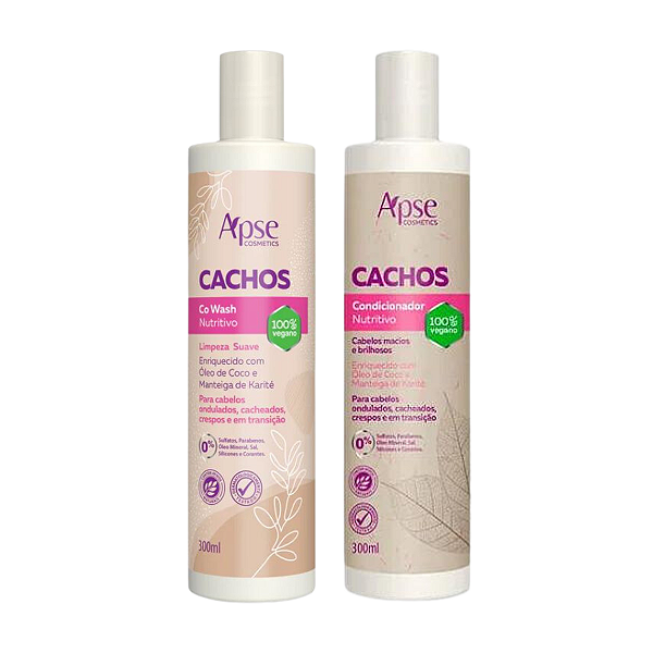 Kit Co-Wash e Condicionador Sos Cachos - APSE