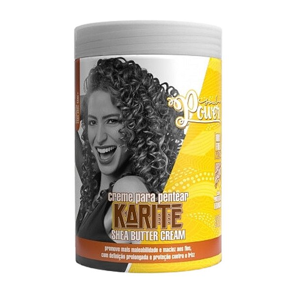 Creme Para Pentear Karité Shea Butter Cream 800g - SOUL POWER