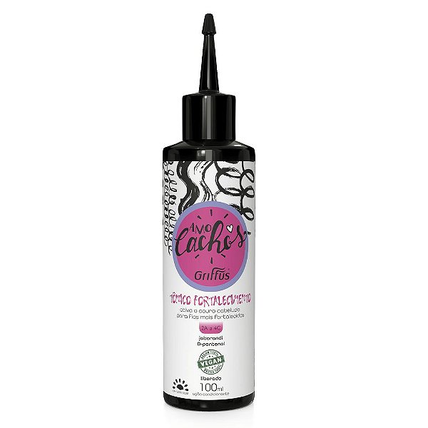Tônico Capilar Fortalecimento Amo Cachos 100ml - GRIFFUS