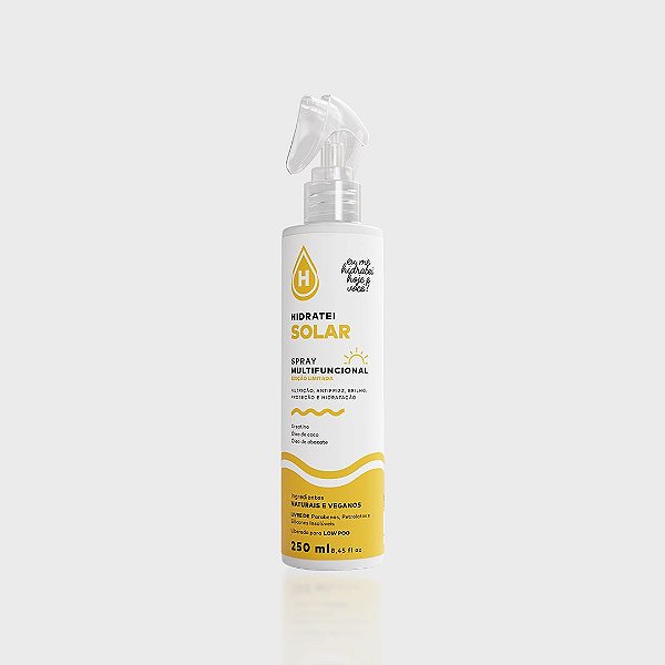 Solar Spray Multifuncional 250mL - HIDRATEI