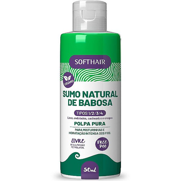 Sumo Natural de Babosa 50mL - SOFTHAIR