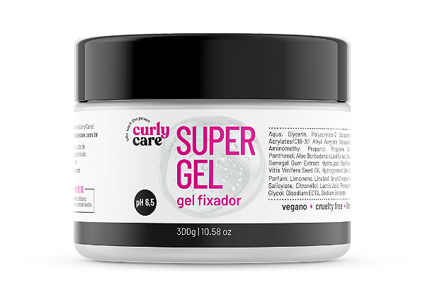 Super Gel Fixador 300g - CURLY CARE