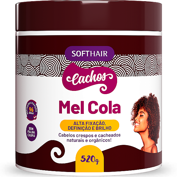 Mel Cola Alta Fixação e Definição 520mL - SOFTHAIR