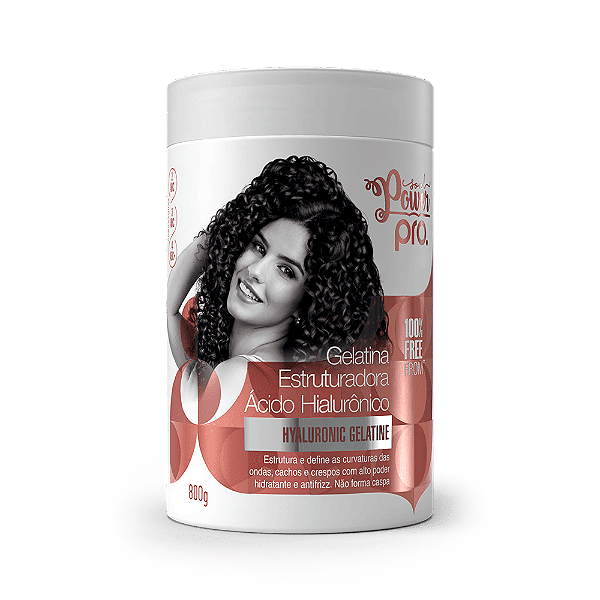 Gelatina Estruturadora Acido Hialurônico 800g - SOUL POWER