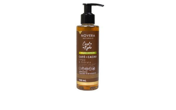 Sabonete Liquido hidratante Cafe + Cacau Carol Kyoko 150ML - NOVERA NATURALS