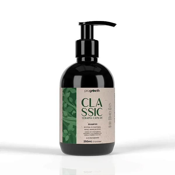 Shampoo Progrowth Classic Terapia Capilar 250mL - PROHAIR