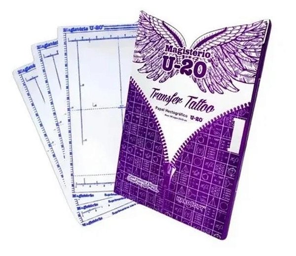 PAPEL HECTOGRAFICO TRANSFER TATTOO  U-20