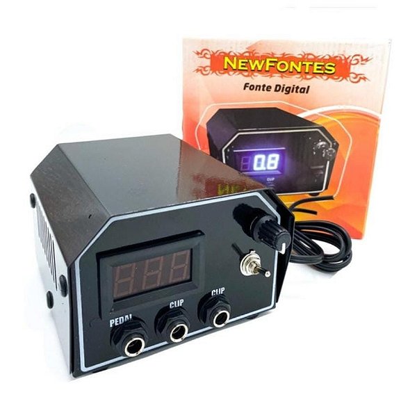 FONTE DIGITAL P/ 2 MAQUINAS – NEW FONTES