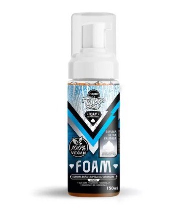 Foam Clean Espuma De Limpeza Para Tatuagem - 150ml mboah