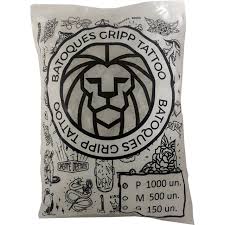 Batoque Gripp Tattoo com base Tamanho  P / 1000 unidades