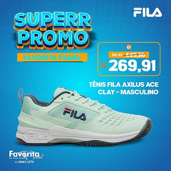 Tênis Fila Axilus Ace Clay Masculino