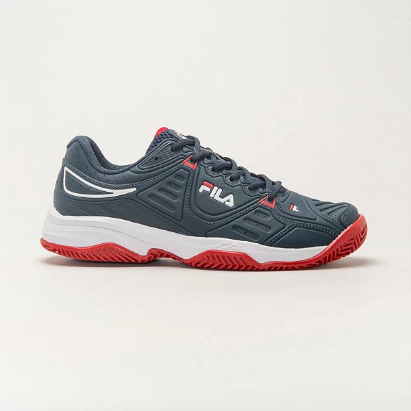 Tênis Fila Forehand Clay Masculino – Azul Marinho/Vermelho