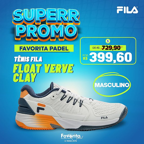 Tênis Fila Float Verve Clay – Masculino