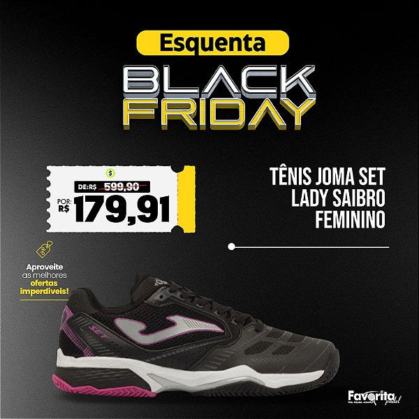 Tênis Joma Set Lady Saibro – Feminino