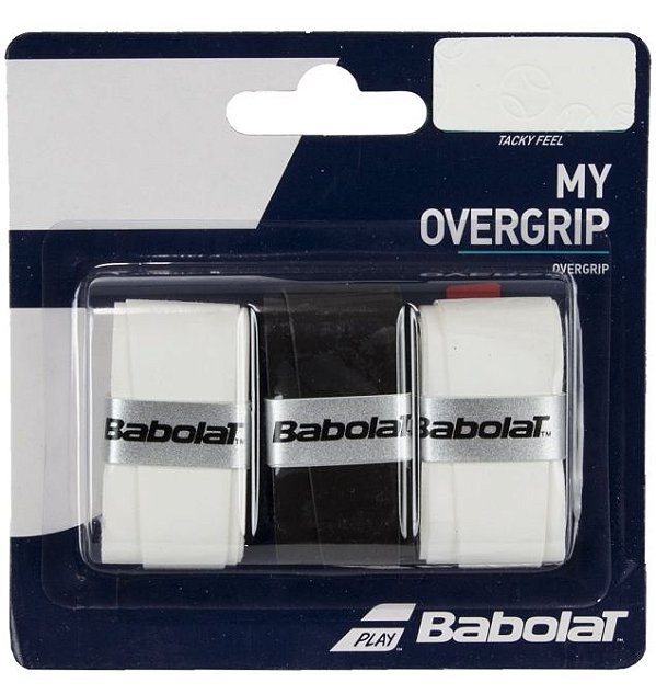 Overgrip Babolat My Grip X3 Preto e Branco