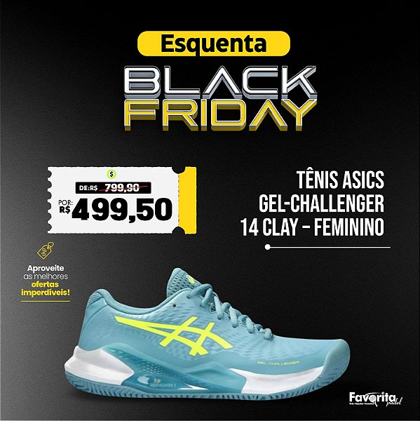 Tênis Asics Gel-Challenger 14 Clay – Feminino