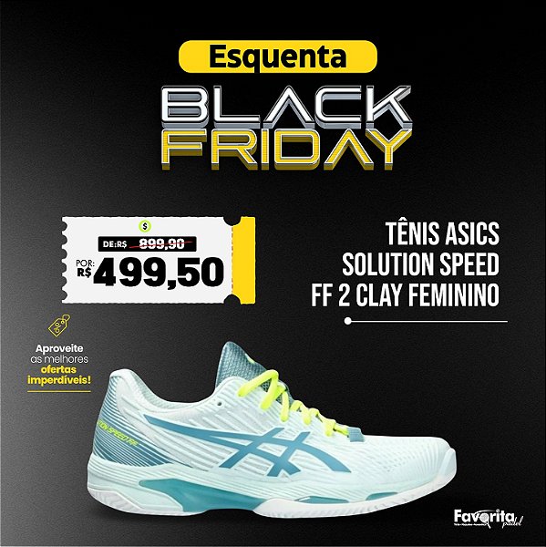 Tênis Asics Solution Speed FF 2 Clay - Feminino
