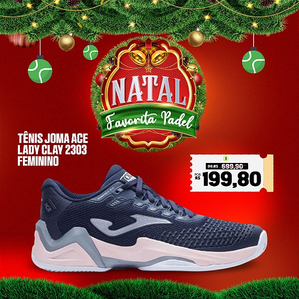 Tênis Joma Ace Lady Clay 2303 – Feminino