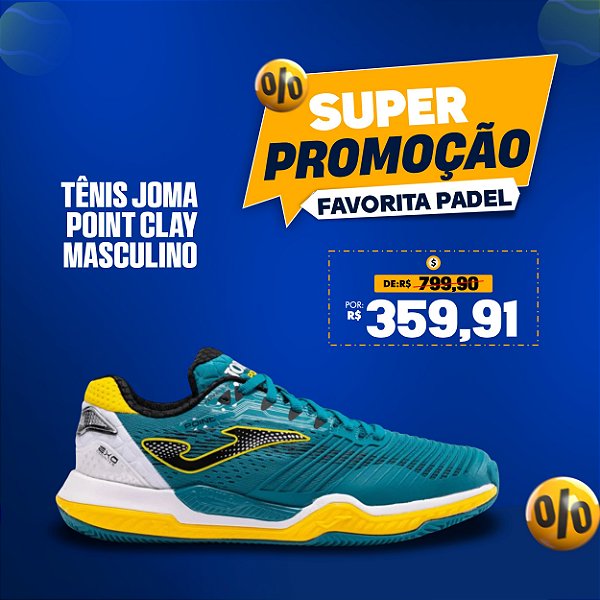 Tênis Joma Point Clay - Masculino