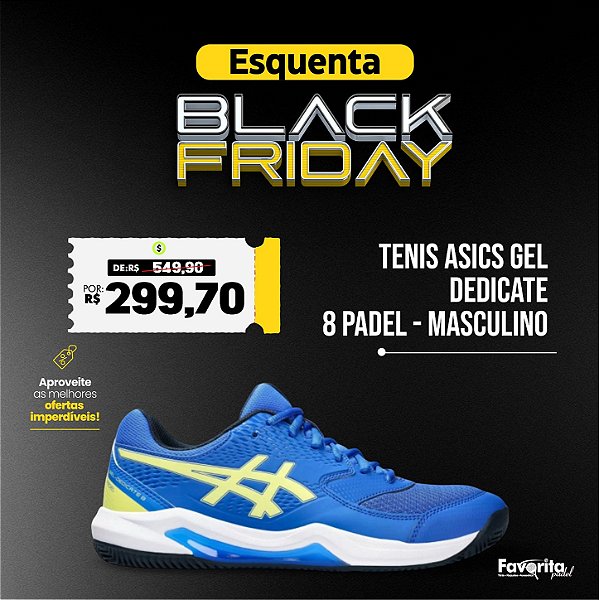 Tenis Asics Gel Dedicate 8 Padel - Masculino