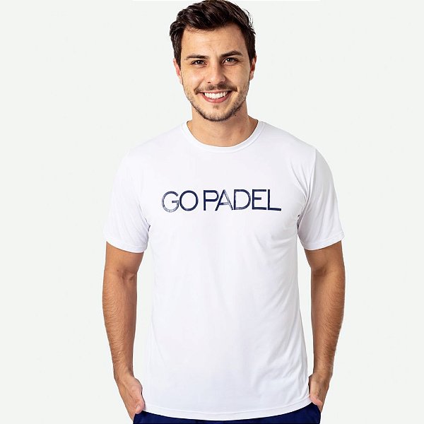Camiseta Go Padel Endorfina Branca – Masculina