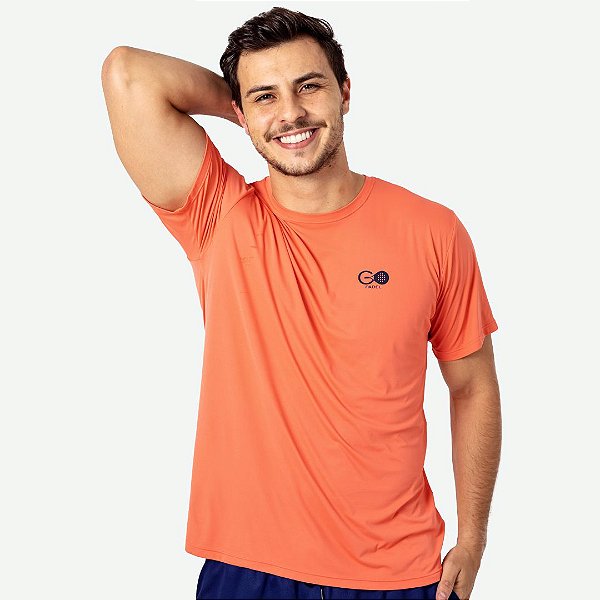 Camiseta Go Padel Endorfina Laranja – Masculina