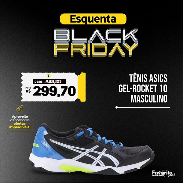 Tênis Asics Gel-Rocket 10 – Masculino