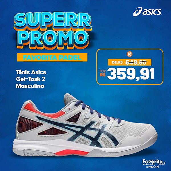 Tênis Asics Gel-Task 2 – Masculino
