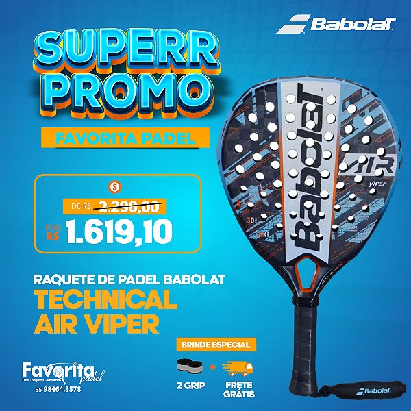 Raquete de Padel Babolat Air Viper