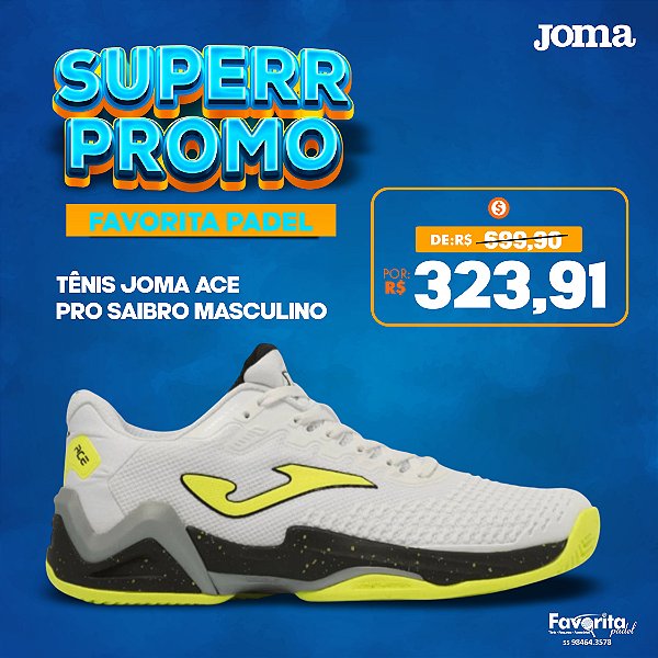 Tênis Joma Ace Pro Saibro – Masculino