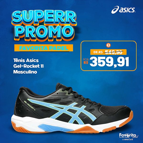 Tênis Asics Gel-Rocket 11 – Masculino