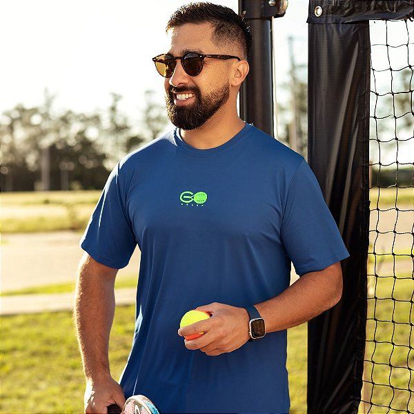 Camiseta Blue Beach Go Padel